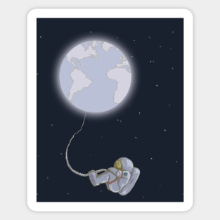 Astronaut Sticker